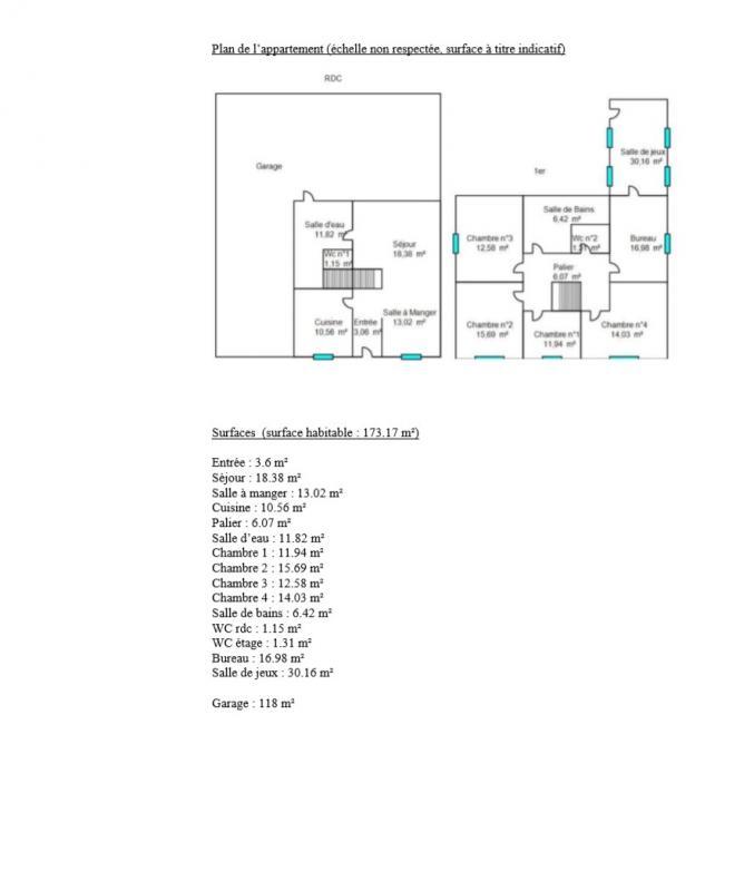 Maison - 174 m² - 9 pièces