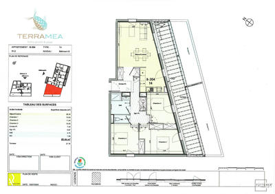 Appartement - 83 m² - 4 pièces