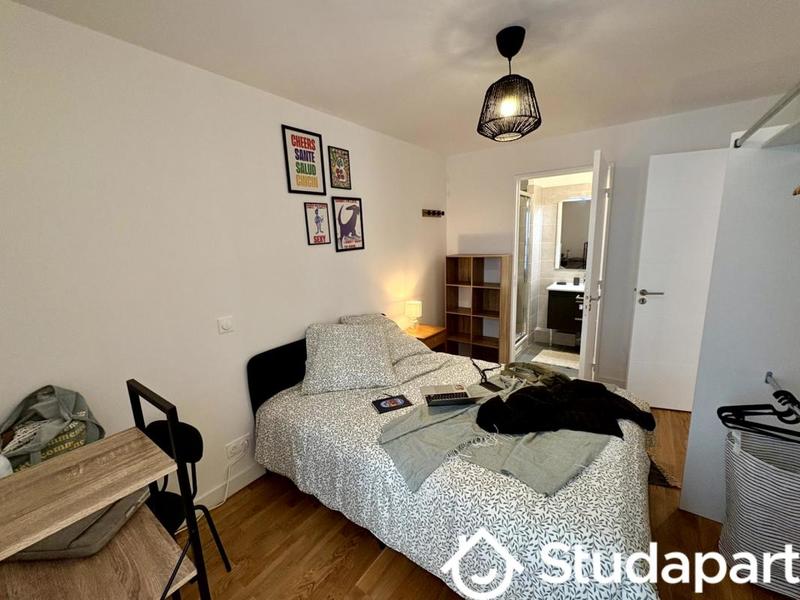 Chambre - 20 m² - 1 pièce