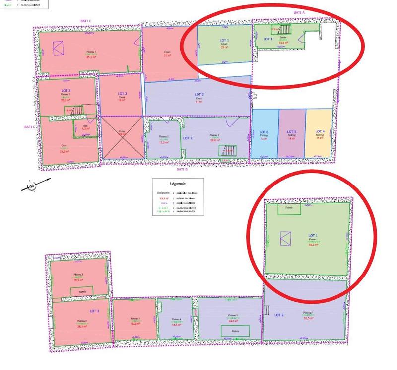 Appartement - 72 m² - 1 pièce