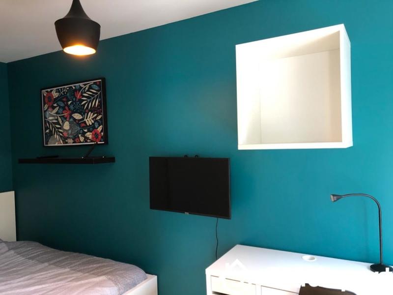 Chambre - 11 m² - 1 pièce