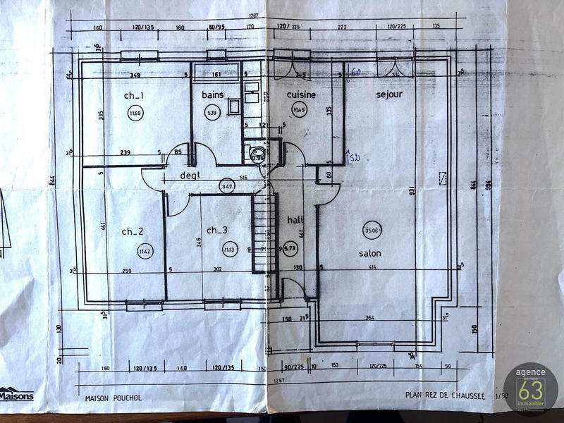 Maison - 120 m² - 5 pièces