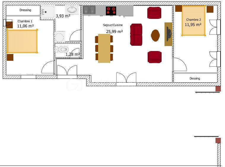 Maison - 110 m² - 7 pièces
