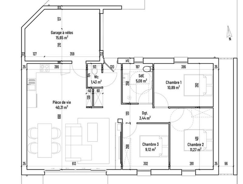 Maison - 81 m² - 4 pièces
