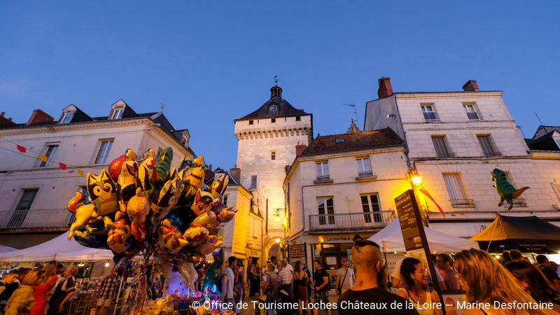 Marché nocturne de Loches