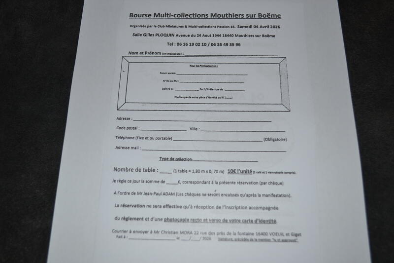 Bourse miniatures et multicollections