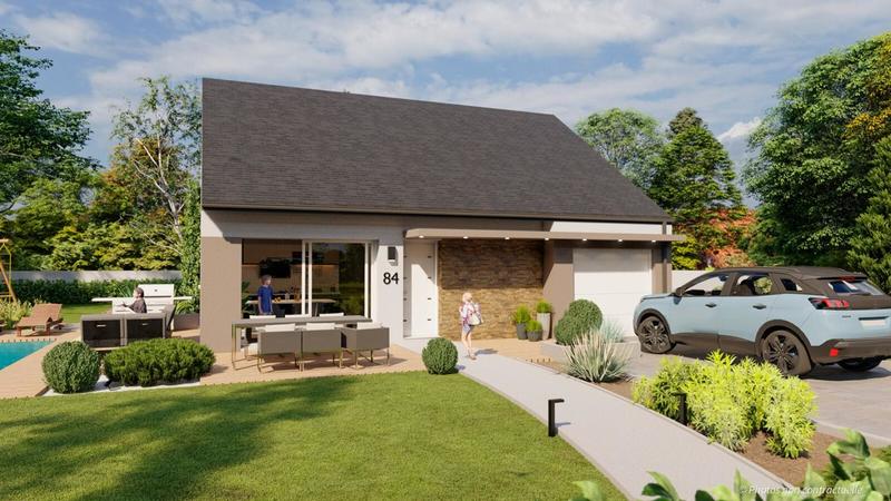 Maison - 84 m² - 5 pièces