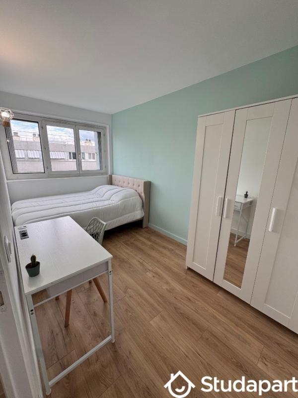 Chambre - 9 m² - 1 pièce