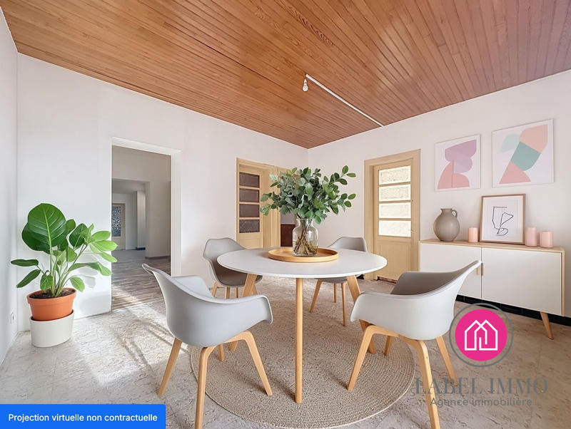 Maison ancienne - 112 m² - 5 pièces