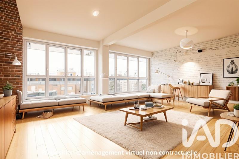 Appartement - 85 m² - 3 pièces