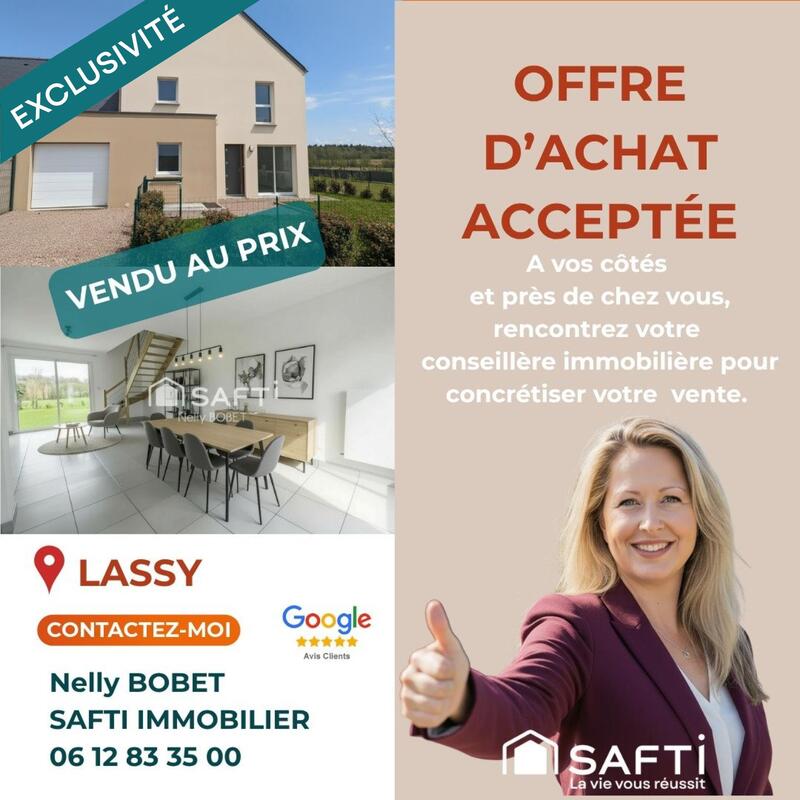 Maison - 101 m² - 5 pièces