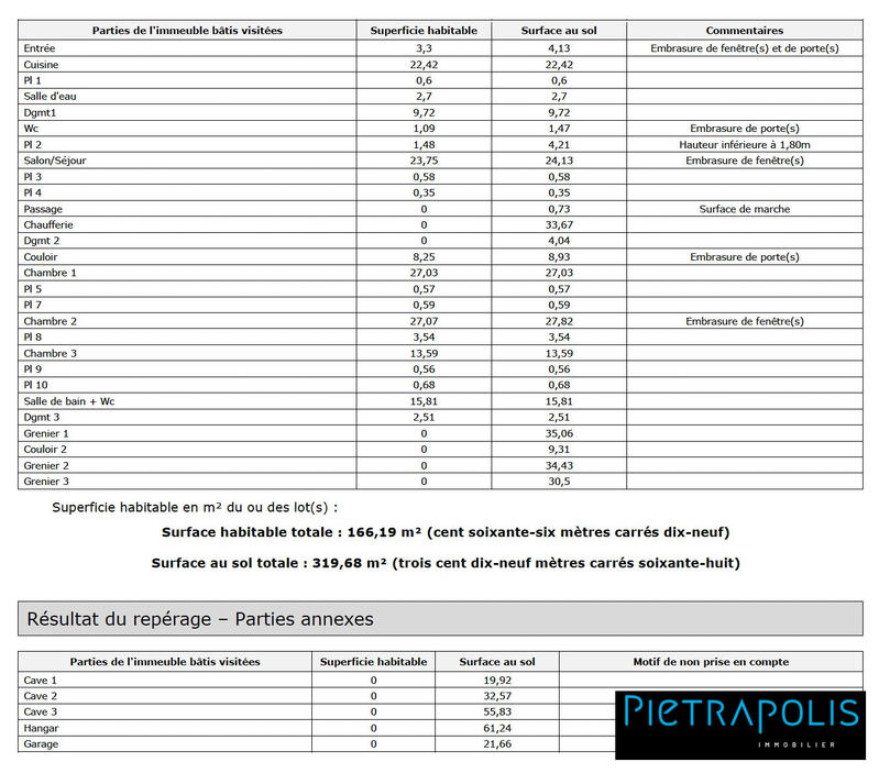 Maison - 320 m² - 7 pièces