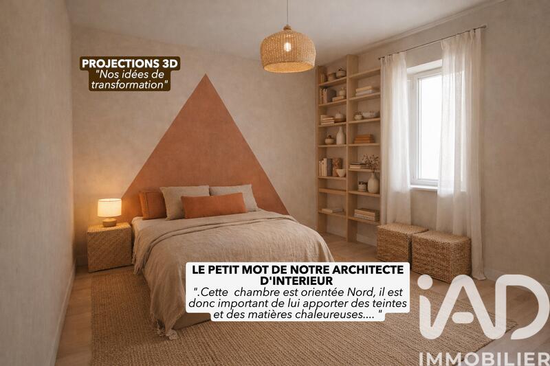 Maison - 90 m² - 6 pièces