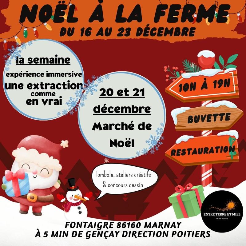Marché de Noël à la Ferme - Entre Terre et Miel