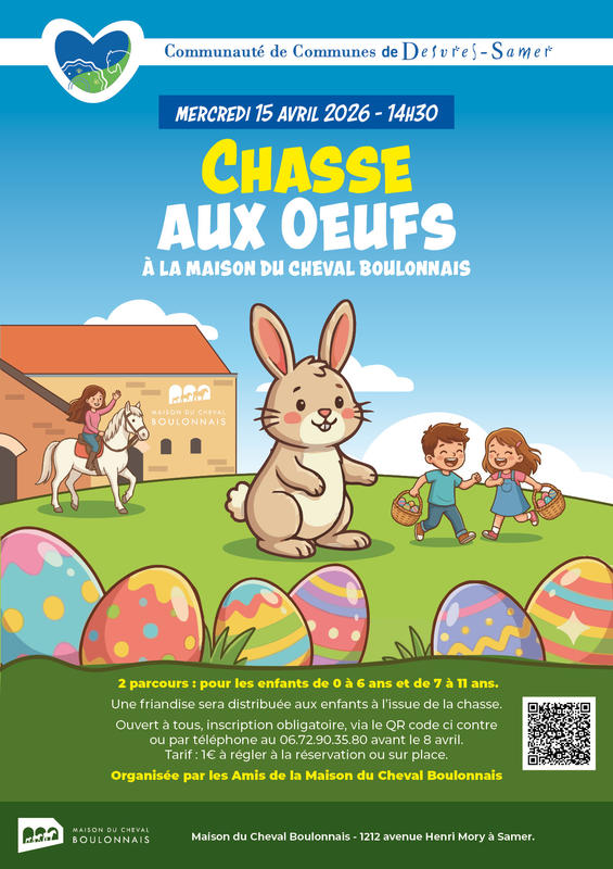 Chasse aux œufs à la Maison du Cheval - Samer