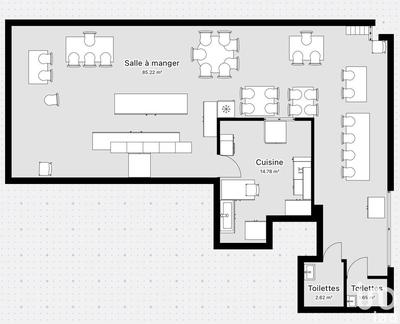 Local commercial - 170 m²