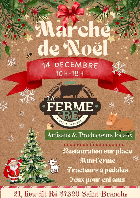 Marché de noël à la ferme 2025