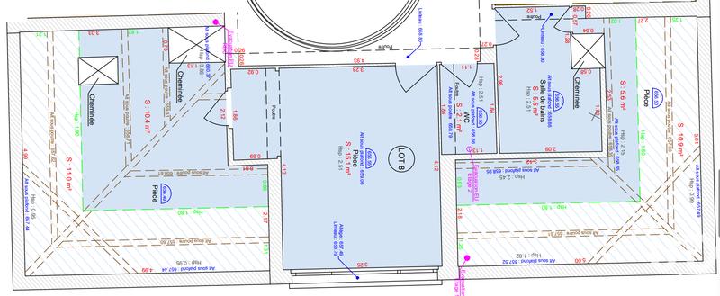 Appartement - 55 m² - 2 pièces