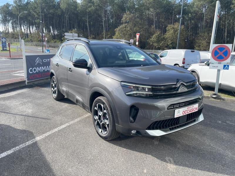 Citroën C5 Aircross Max Bhdi 130 Eat8 Boite Automatique gris platinium Garantie Constructeur Hors Malus