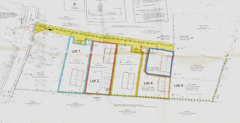 Terrain constructible - 814 m²