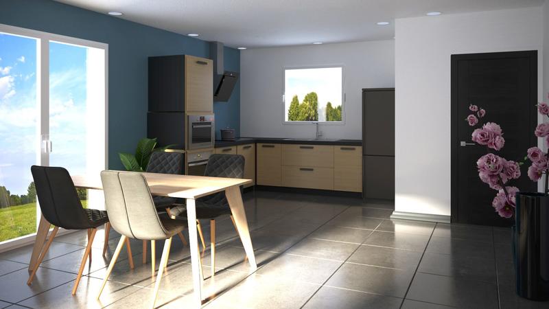 Maison traditionnelle - 85 m² - 5 pièces