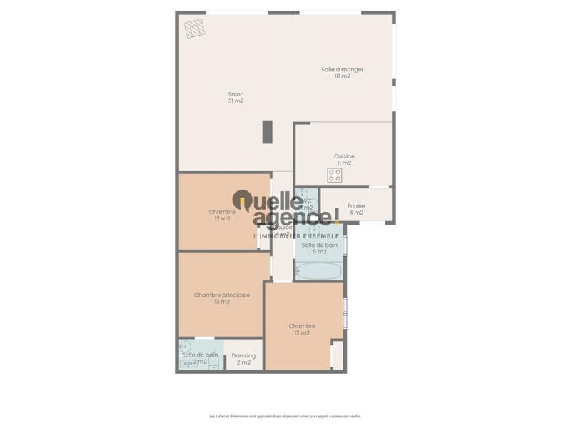 Maison - 118 m² - 5 pièces