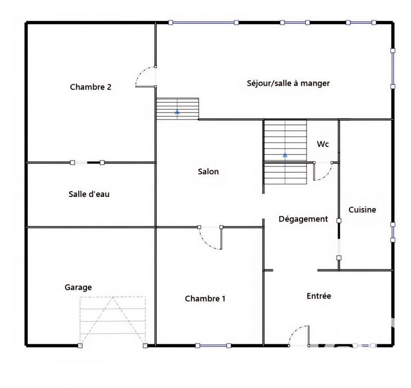 Maison - 131 m² - 6 pièces