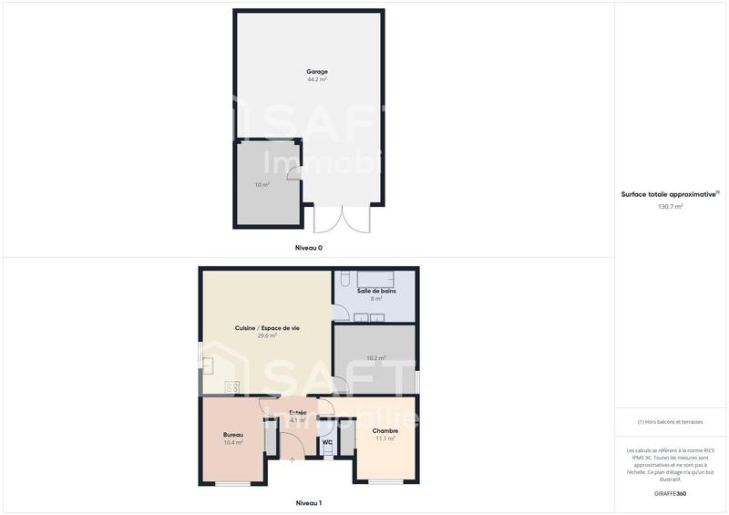 Appartement - 76 m² - 4 pièces