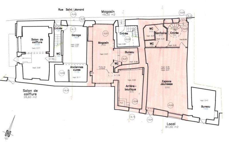 Local commercial - 166 m² - 4 pièces