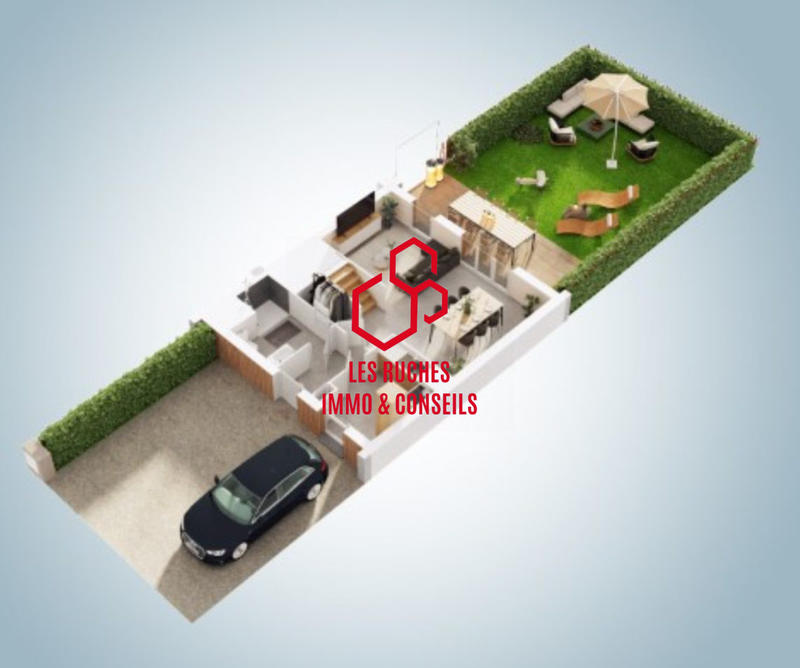 Maison - 84 m² - 4 pièces