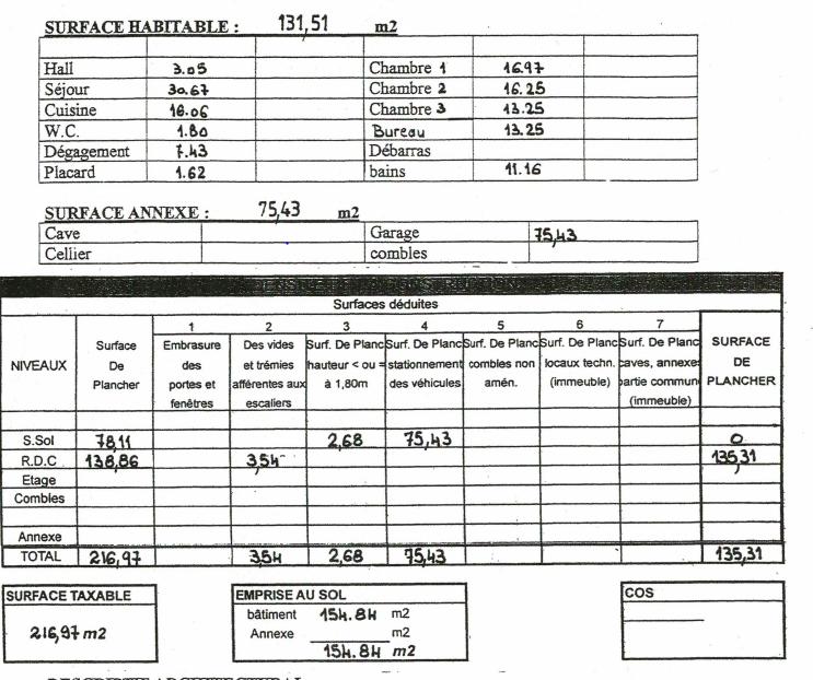 Maison - 132 m² - 7 pièces