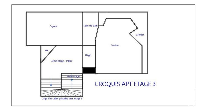 Appartement - 26 m² - 1 pièce