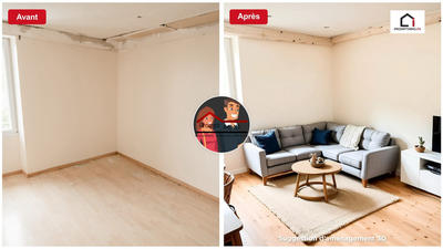 Maison ancienne - 64 m² - 4 pièces