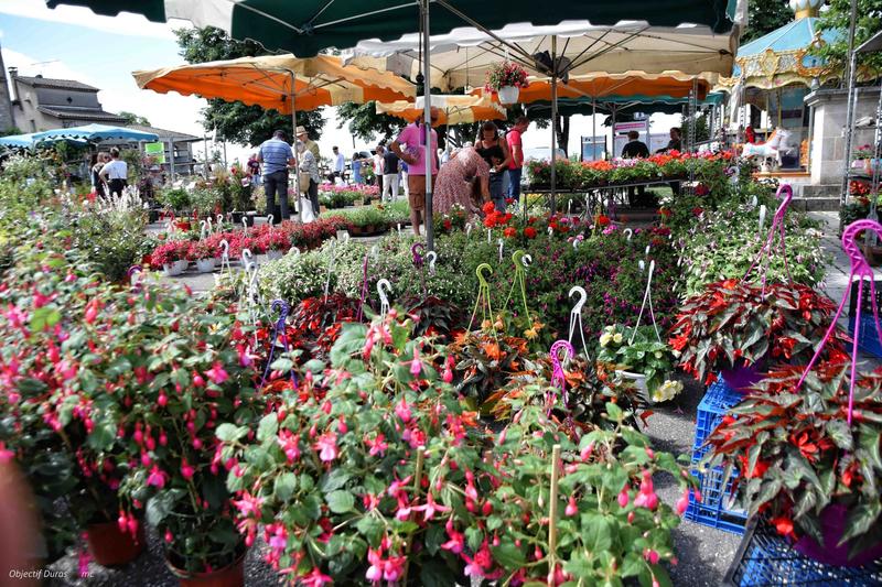Marché aux fleurs, vide-greniers et artisanat