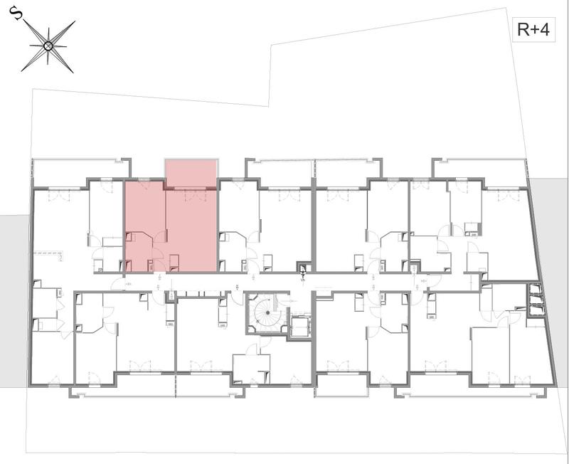 Appartement - 43 m² - 2 pièces