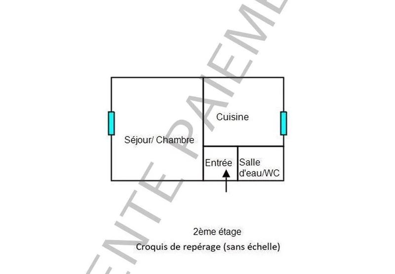 Appartement - 29 m² - 2 pièces