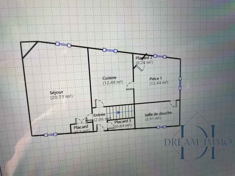 Maison ancienne - 107 m² - 5 pièces