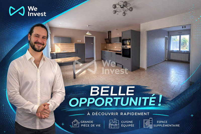 Maison - 122 m² - 6 pièces