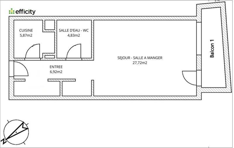 Appartement - 90 m² - 4 pièces