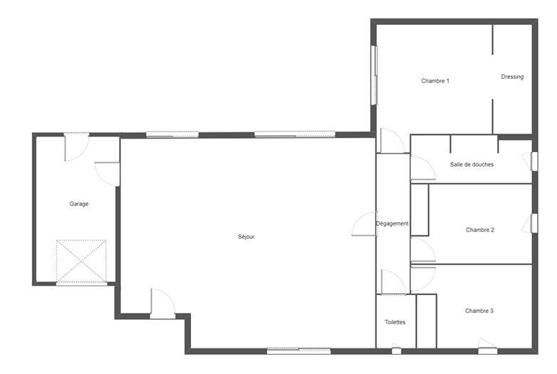 Maison - 103 m² - 4 pièces