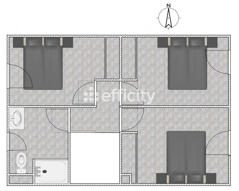 Maison - 77 m² - 4 pièces