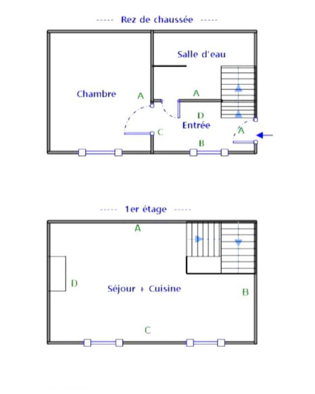Appartement - 35 m² - 2 pièces