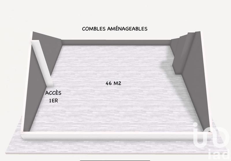 Maison - 80 m² - 4 pièces
