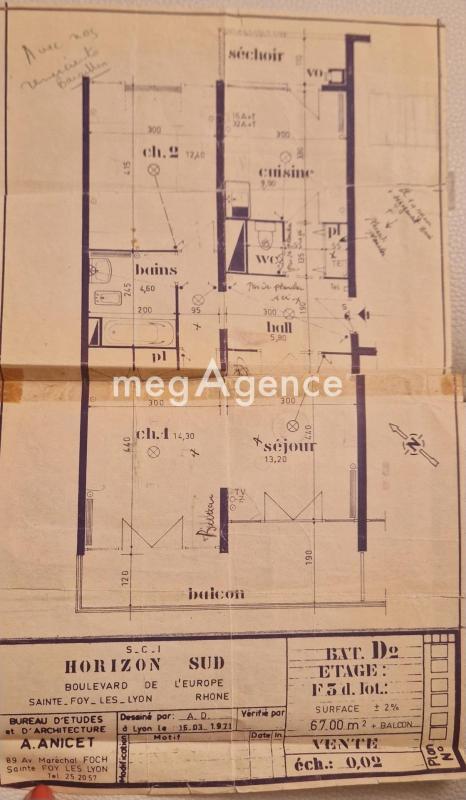 Appartement - 68 m² - 3 pièces