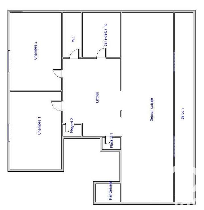 Appartement - 78 m² - 3 pièces