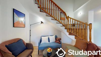 Chambre - 17 m² - 1 pièce