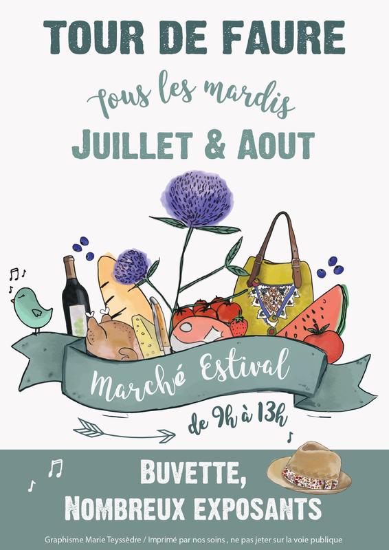 Marché Estival à Tour-de-Faure