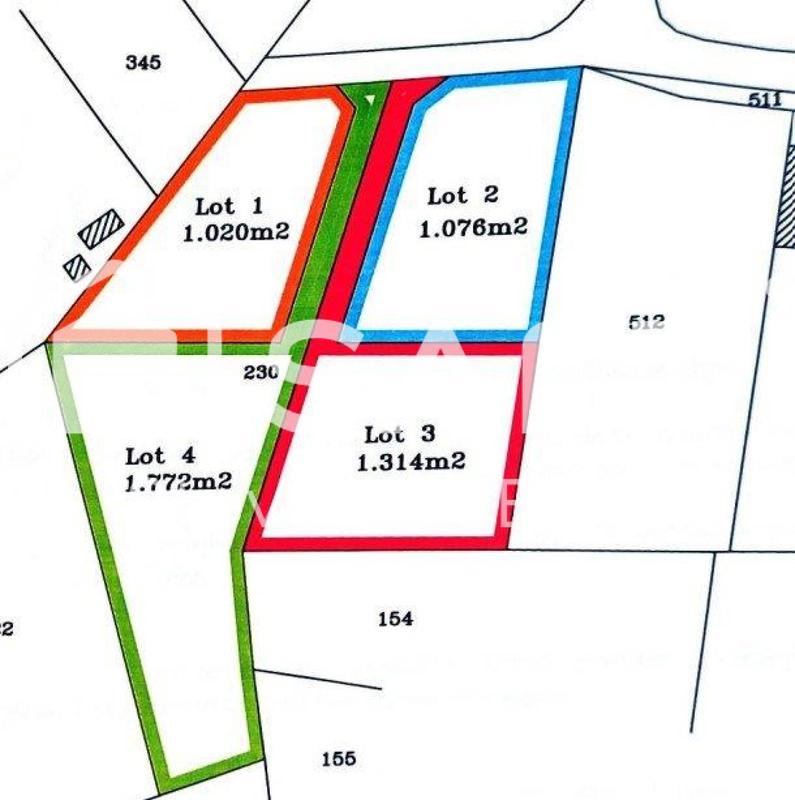 Terrain - 1 020 m²