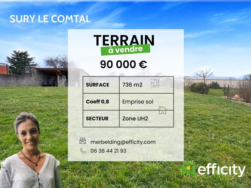 Terrain - 736 m²
