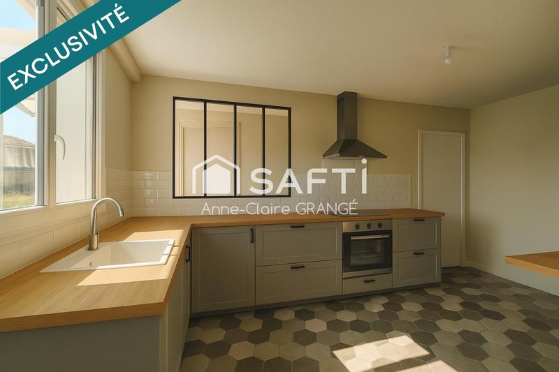 Maison - 80 m² - 4 pièces